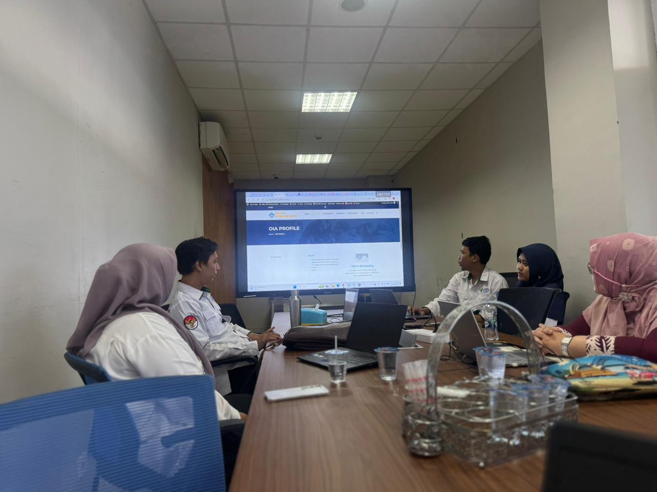 PUSTIPD UIN Raden Fatah Palembang Selenggarakan Workshop Website bagi Tim Pusat Layanan Internasional