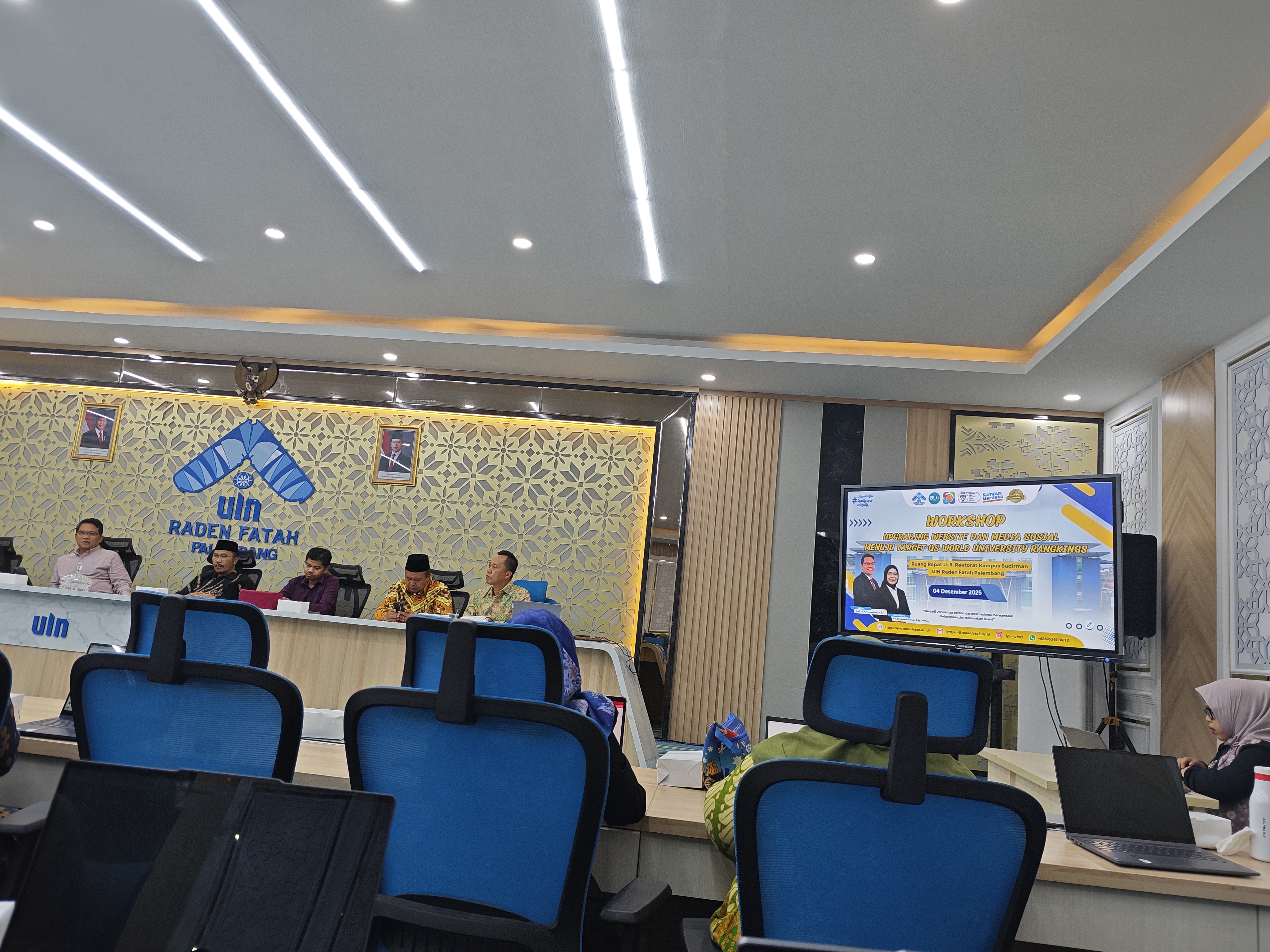 PUSTIPD Ikuti Workshop Upgrading Website dan Media Sosial Menuju Target QS World University Rankings