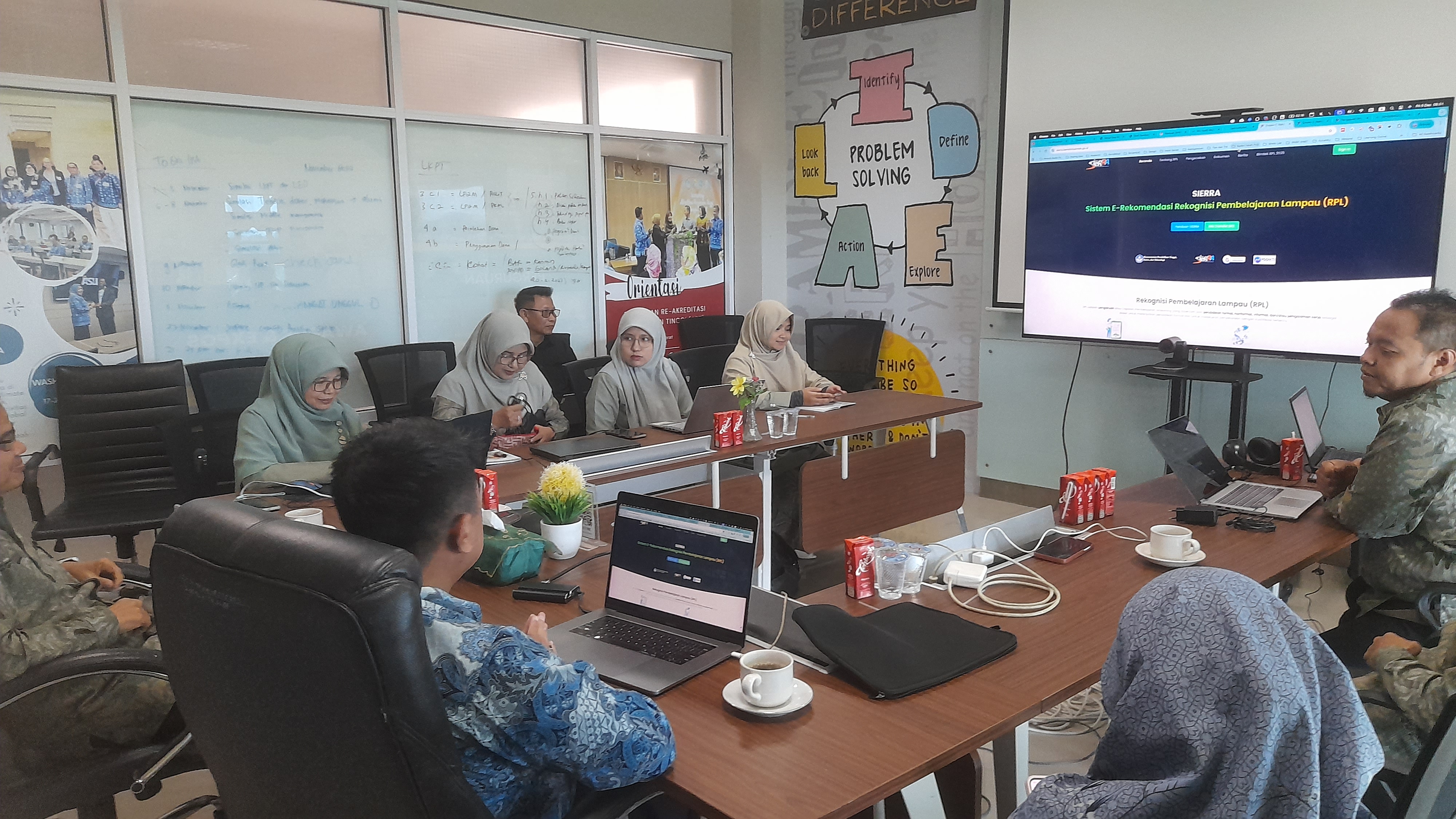 Perkuat Tata Kelola RPL, LPM UIN Raden Fatah Terima Kunjungan Benchmarking UIN Batusangkar